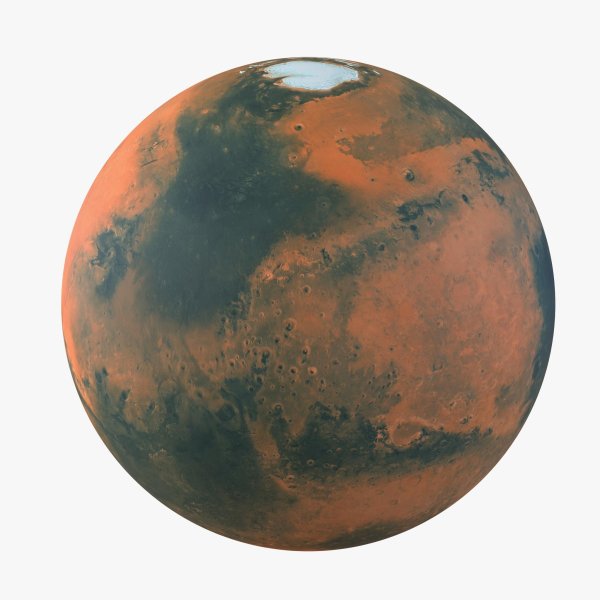 Mars Planet 3d model