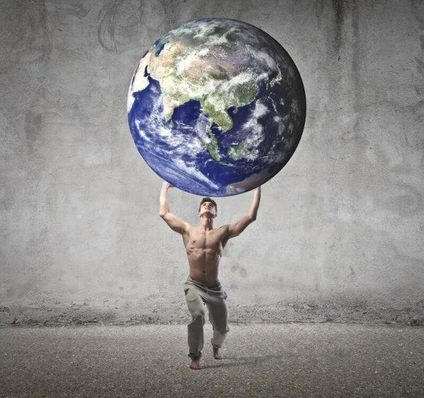 Держит планету