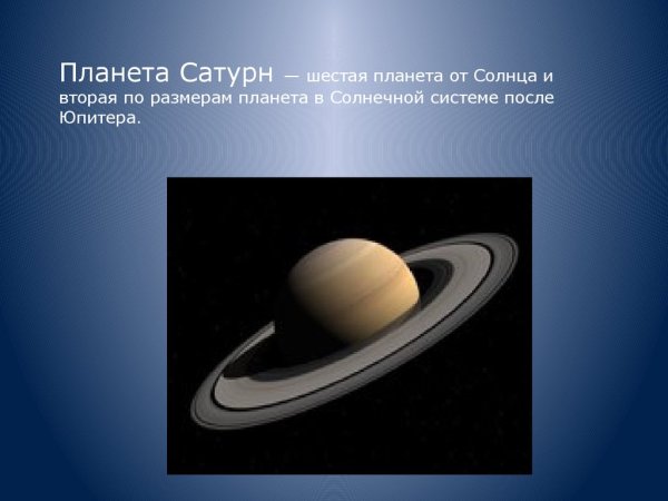 Сатурн Планета солнечной системы интересные факты
