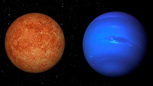 Меркурий и Нептун