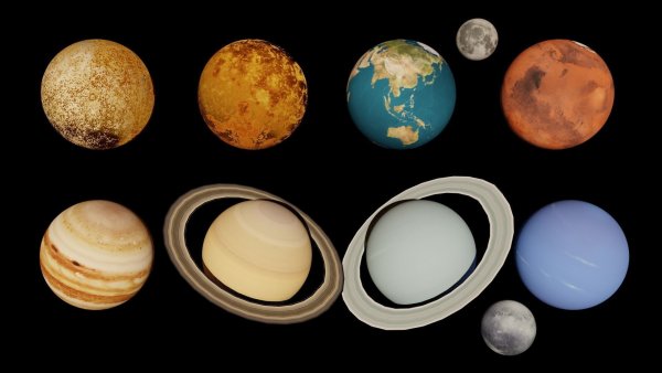 Плутос 3d model