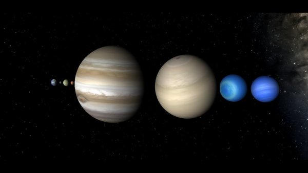 Планеты гиганты Уран и Нептун