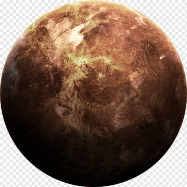 Венера Планета без фона