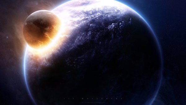 Столкновение планет