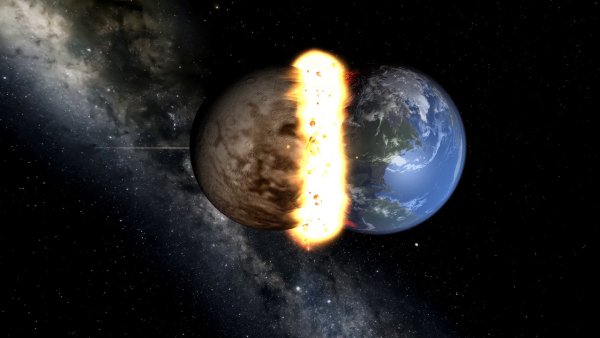 Столкновение планет