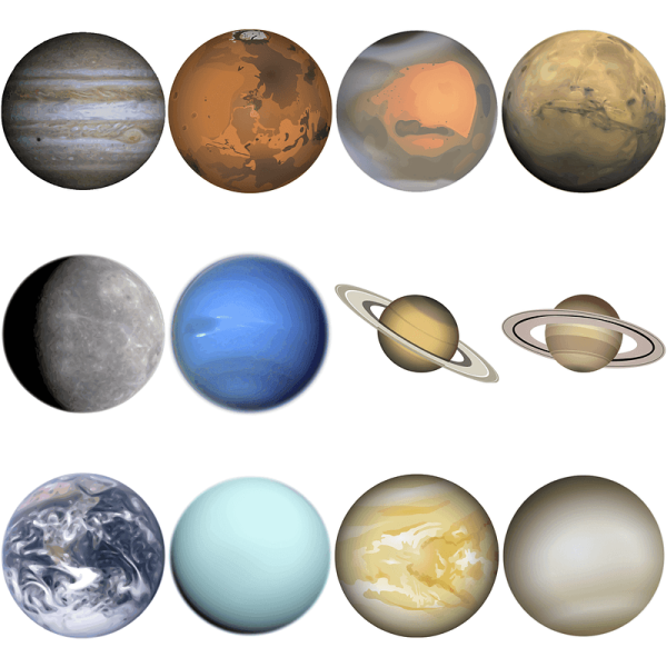 Планета векторное изображение