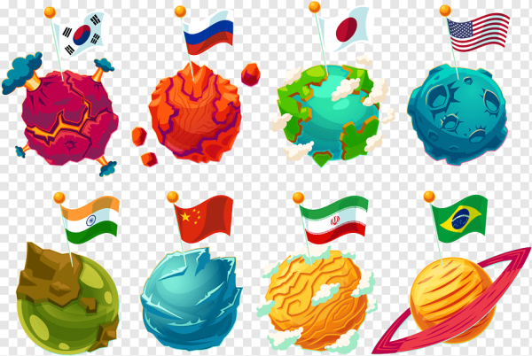 Планета векторное изображение