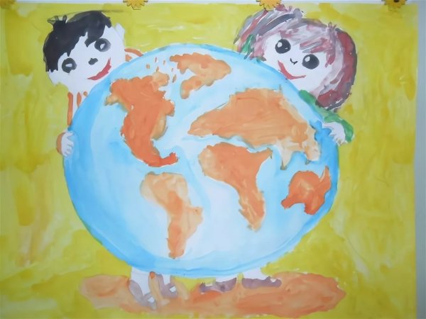 Берегите планету рисунки