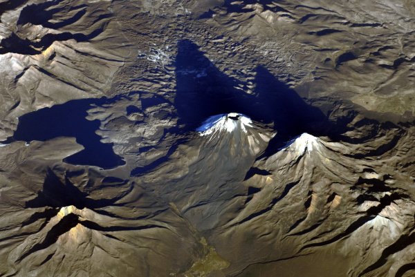 Горы из космоса