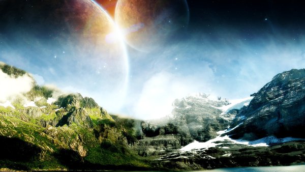 Фантастические пейзажи