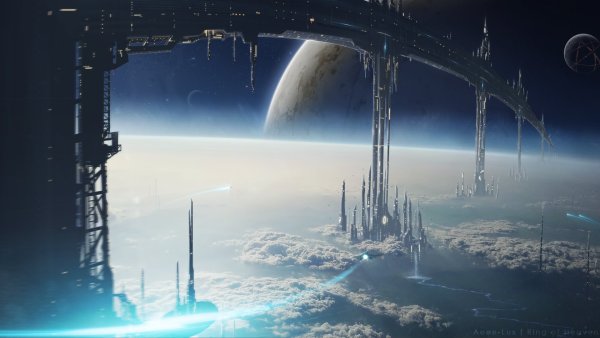 Звездолет Космопорт башни