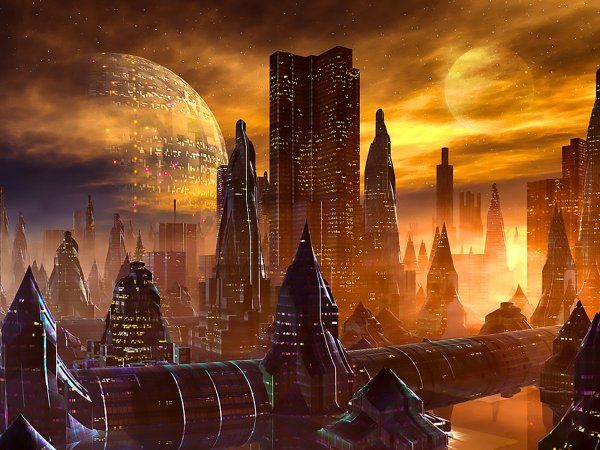 Инопланетный город