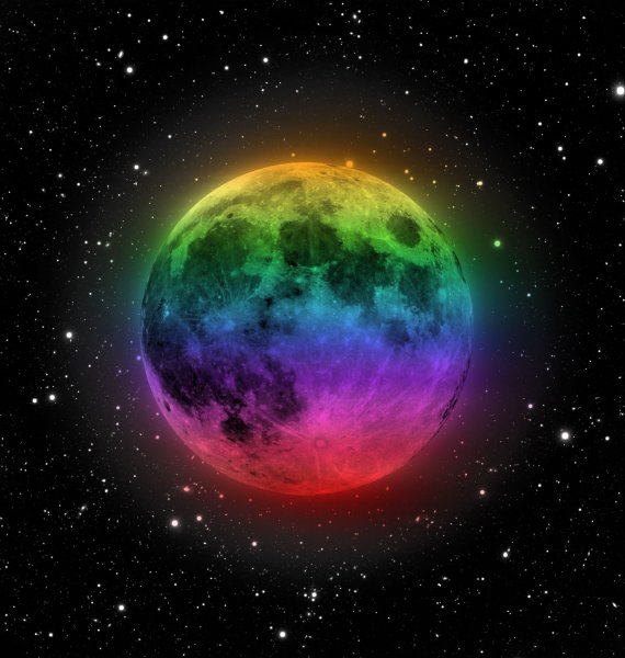 Радуга из космоса