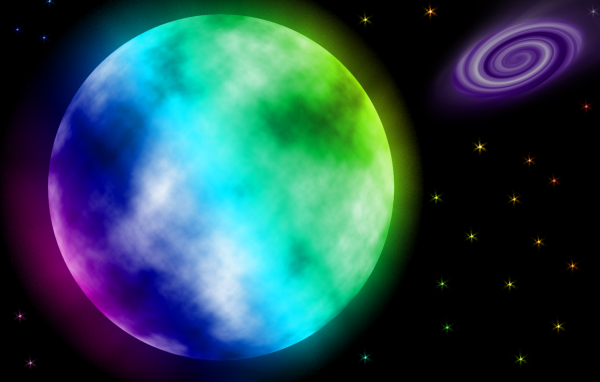 Разноцветная Планета