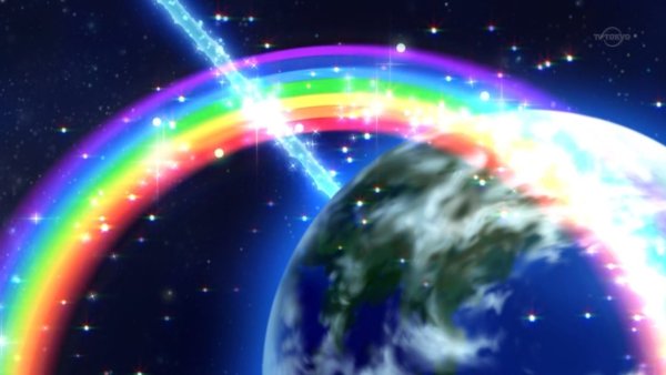 Радуга в космосе
