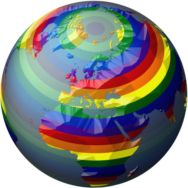 Разноцветная Планета