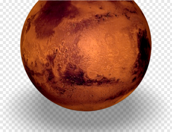 Планета Марс без фона
