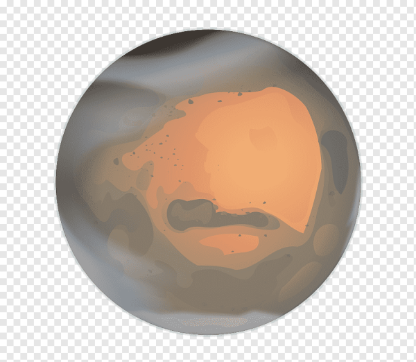 Марс оранжевый планет