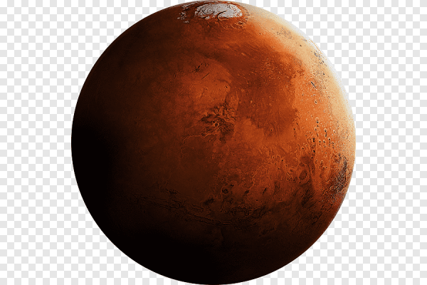 Марс красная Планета без фона