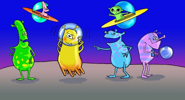 Смешные инопланетяне