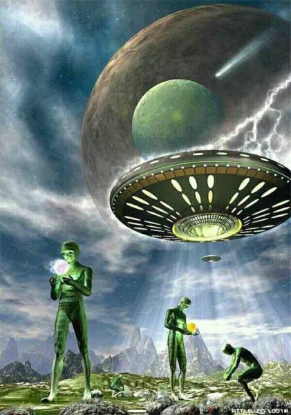 Инопланетная тарелка