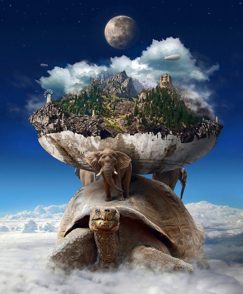 Земля на черепахе