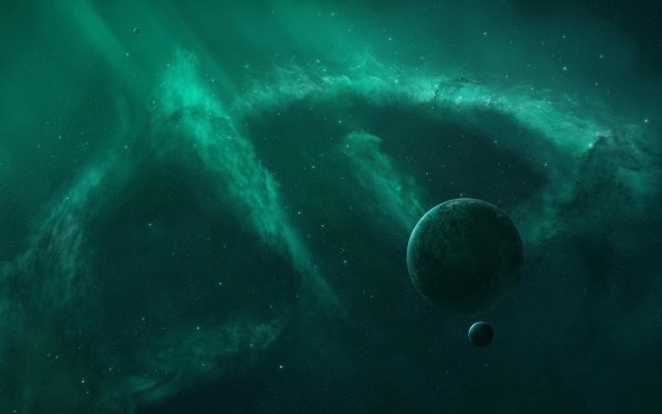 Бирюзовый космос
