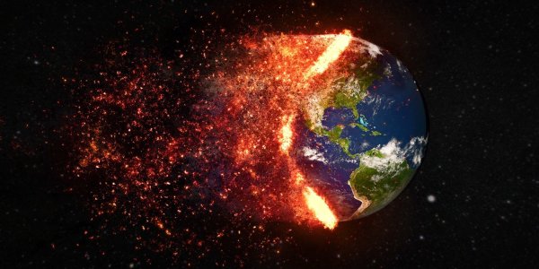 Взрыв планеты земля