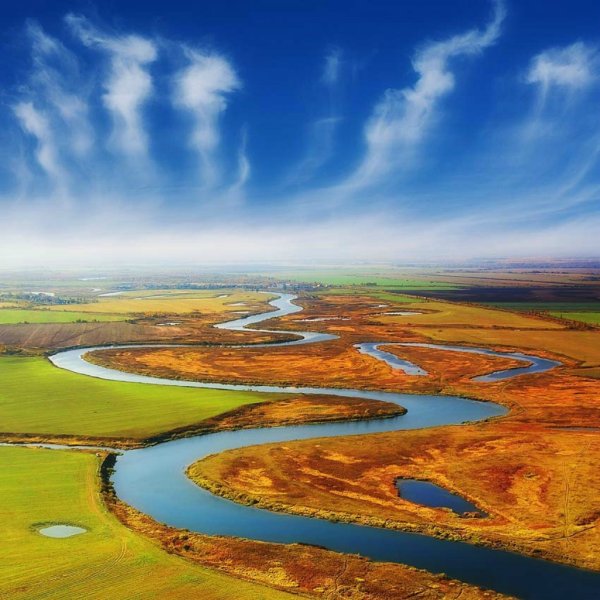 Красивые просторы природы