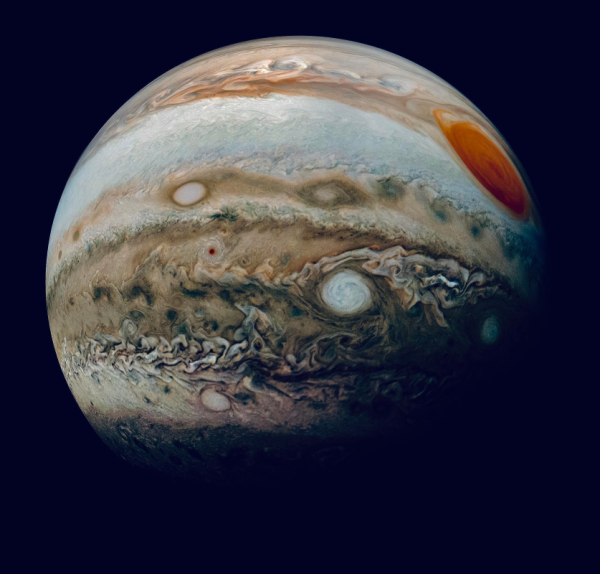 Снимки Юпитера высокого разрешения