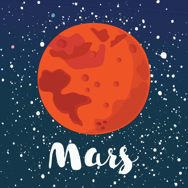 Рисунки Марса детские