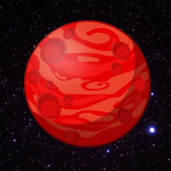 Марс рисунок