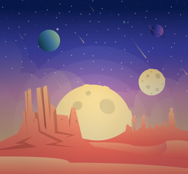 Марс, Планета