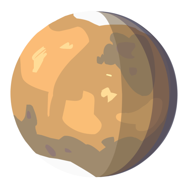 Марс Планета вектор