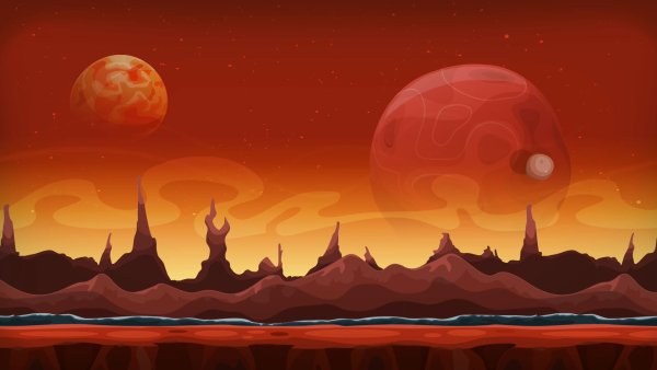 Инопланетные пейзажи