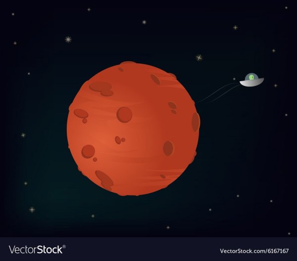 Марс рисунок