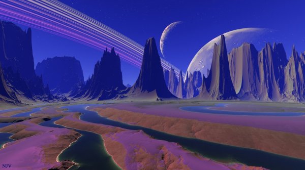 Инопланетные пейзажи