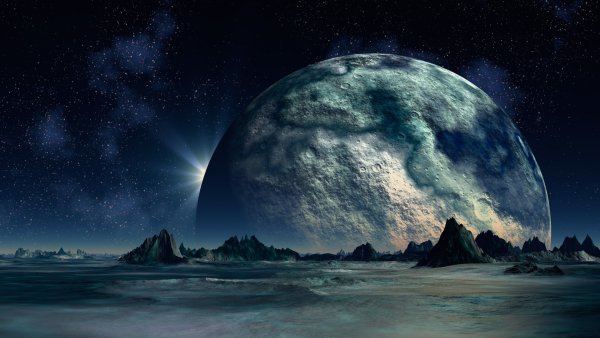 Ночь на другой планете