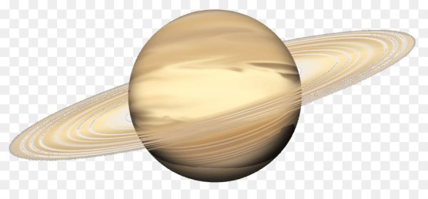 Планета Сатурн на белом фоне