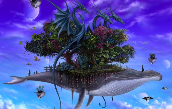 Киты фэнтези