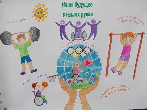 Наше здоровье в наших руках плакат
