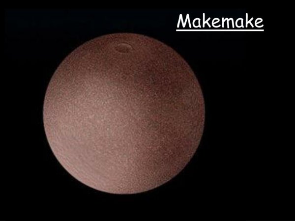 Строение планеты Макемаке