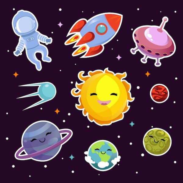 Космос для вырезания