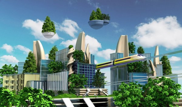 Город в будущем