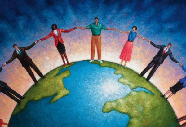 Человечество иллюстрация