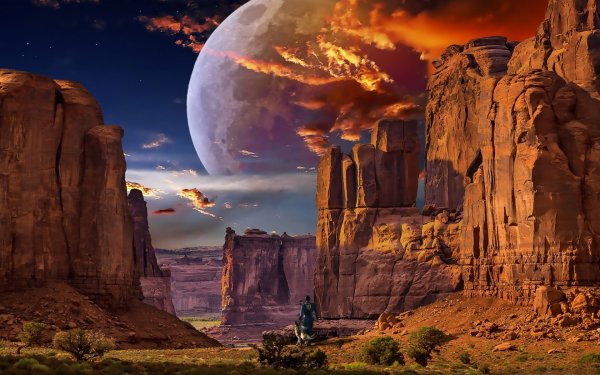 Инопланетные пейзажи