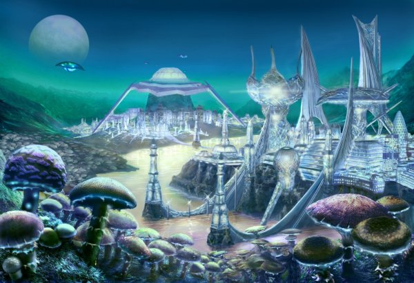 Фантастические пейзажи