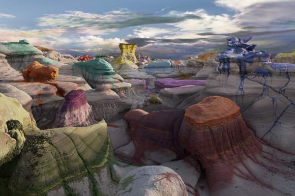 Инопланетные пейзажи