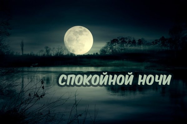 Спокойной ночи