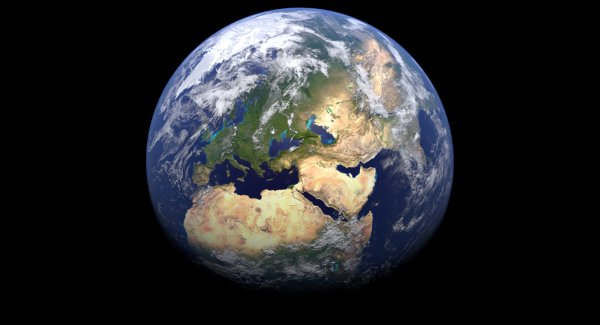 Планета земля 3d